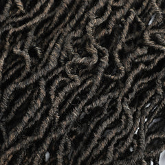 Long Messy Boho Goddess Faux Locs Crochet Hair