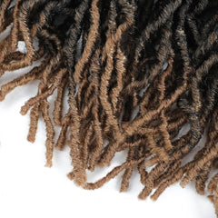 Long Messy Boho Goddess Faux Locs Crochet Hair