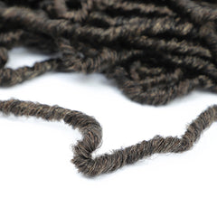 Long Messy Boho Goddess Faux Locs Crochet Hair