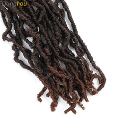 Long Messy Boho Goddess Faux Locs Crochet Hair