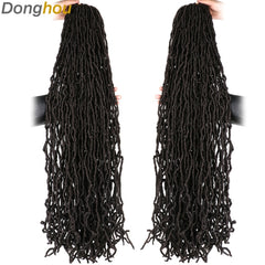 Long Messy Boho Goddess Faux Locs Crochet Hair