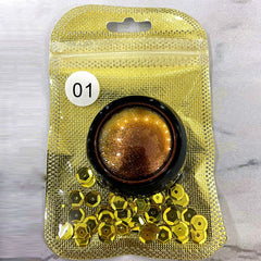 Chameleon Metallic Shiny Pigment Eyeshadow