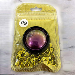 Chameleon Metallic Shiny Pigment Eyeshadow
