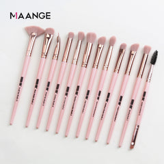 Pro 12 pc Makeup Brushes Set