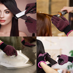 Heat Resistant Gloves with Silicone Bumps