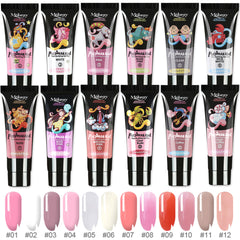 5PCS Poly Extention Gel Nail Set