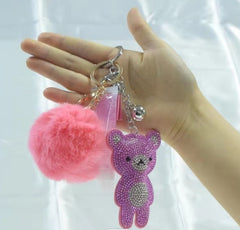 Lip Gloss Self Protection Security Alarm Keychain Ring