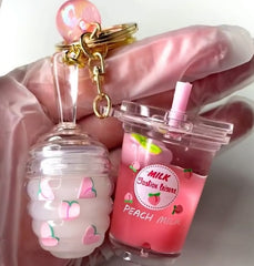 Lip Gloss Self Protection Security Alarm Keychain Ring