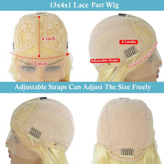 Deep Wave Frontal Long Grey Colored Lace Human Hair Wigs