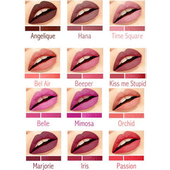 Miss Rose Long-lasting Matte Lipstick Set 12 PCS