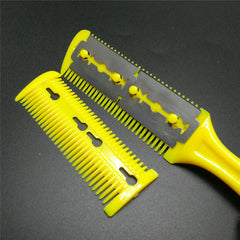Razor Comb Hair Cutter Comb Cutting Scissors, Double Edge Razor, Hair Thinning Comb Slim Haircuts Cutting Tool