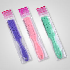 Razor Comb Hair Cutter Comb Cutting Scissors, Double Edge Razor, Hair Thinning Comb Slim Haircuts Cutting Tool