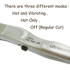 Ultrasonic Hot Vibrating Razor Comb For Hair Cut & Styling