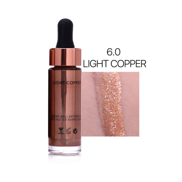 12ml Face Highlighter Makeup Liquid Glow Face Contour Brightener Glow  Shimmer Liquid Highlighter Make up