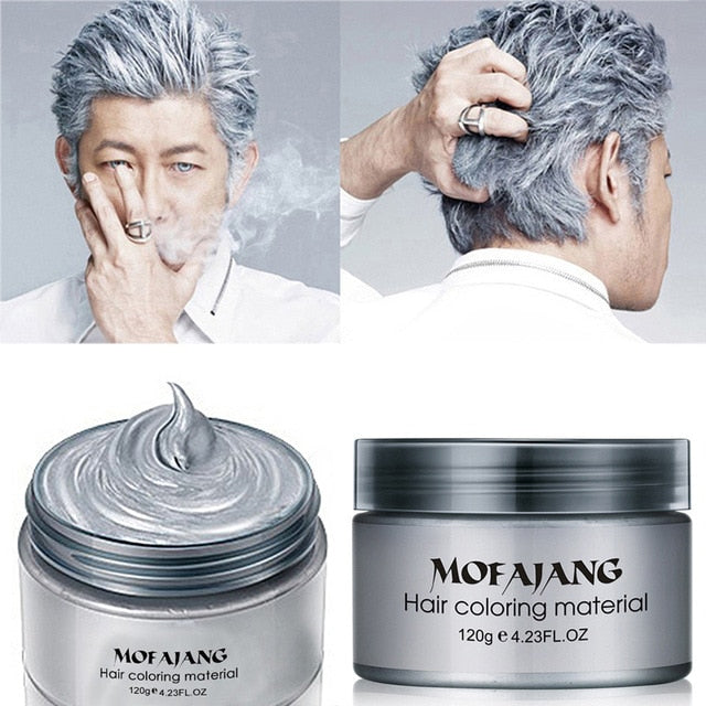 Dark Grey Mofajang Hair Dye Cream