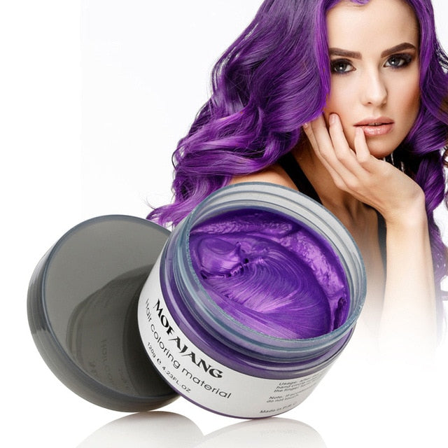 Purple Mofajang Hair Dye Cream