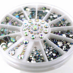 Dazzling Diamond Nail Decoration
