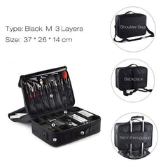 Fashion Cosmetic Bag Travel Makeup Organizer Professional