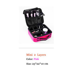 Fashion Cosmetic Bag Travel Makeup Organizer Professional