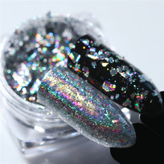 Galaxy Holographic Nail Glitter Dust