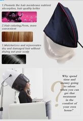 Adjustable Temp Electric Heating Evaporation Hair Cap