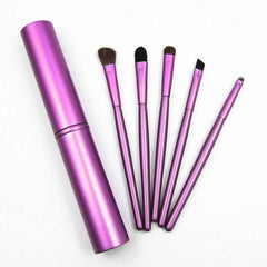 5pcs Travel Portable Mini Makeup Brushes Set