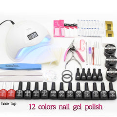 UV LED Lamp Gel Polish Manicure set