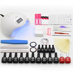 UV LED Lamp Gel Polish Manicure set