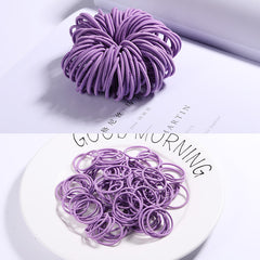 200pcs Girl Candy Rubber Bands