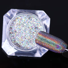Galaxy Holographic Nail Glitter Dust