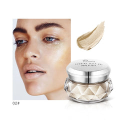Highlighter Jelly Gel Mermaid Eyeshadow Glow Body Glitter