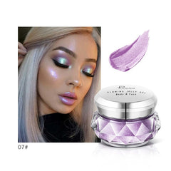Highlighter Jelly Gel Mermaid Eyeshadow Glow Body Glitter