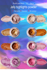 Highlighter Jelly Gel Mermaid Eyeshadow Glow Body Glitter