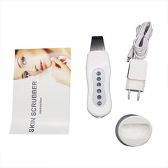 Ultrasonic DEEP CLEANING PORES WITH SPATULA
