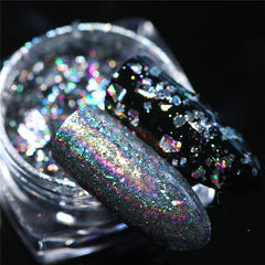 Galaxy Holographic Nail Glitter Dust