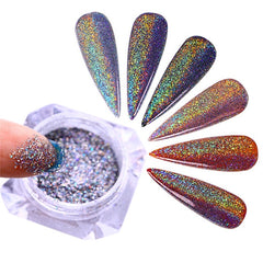 Galaxy Holographic Nail Glitter Dust