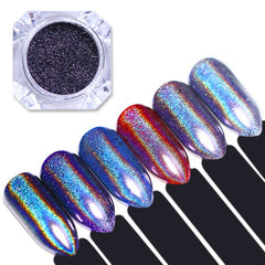 Galaxy Holographic Nail Glitter Dust