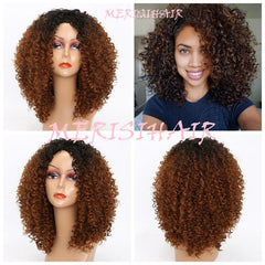Indian Jerry Curly Virgin Human Hair Wig