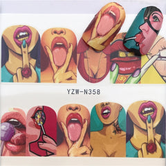 WUF Nail Stickers