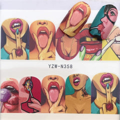 WUF Nail Stickers