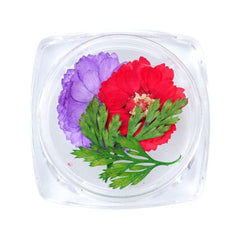3D Dry Real Flowers Nail Decoration