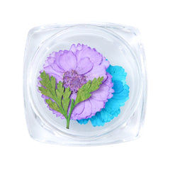 3D Dry Real Flowers Nail Decoration