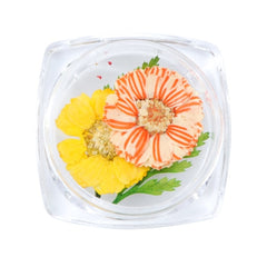 3D Dry Real Flowers Nail Decoration