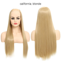 U-Part Clip Hair Extension Straight & Wavy