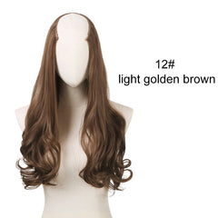 U-Part Clip Hair Extension Straight & Wavy