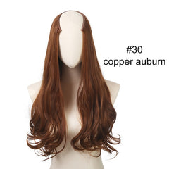 U-Part Clip Hair Extension Straight & Wavy