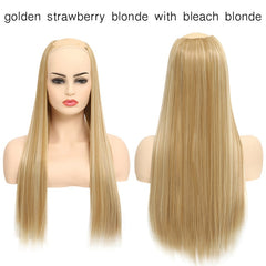 U-Part Clip Hair Extension Straight & Wavy