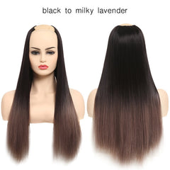 U-Part Clip Hair Extension Straight & Wavy