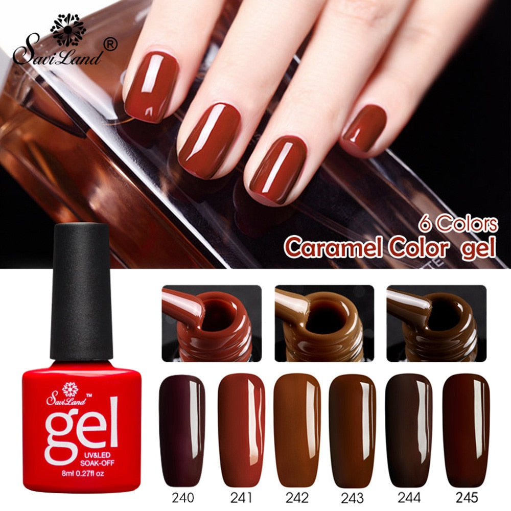 Caramel Nail Gel Polish