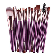 Pro Soft Makeup Brushes 15pc